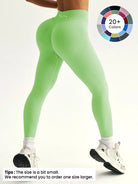 Women'S Seamless Yoga Pants, Soft Fitness Wear for Gym, Running, Biking, Quick Dry, Natural Waist, Casual Style, All Seasons